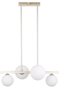 Lampadario a sospensione con supporto rigido KAMA 4xG9/28W/230V