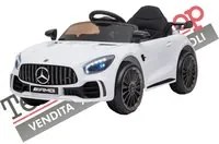 Auto Elettrica per Bambini Mercedes GTR GT-R AMG 12V - Small colore Bianco