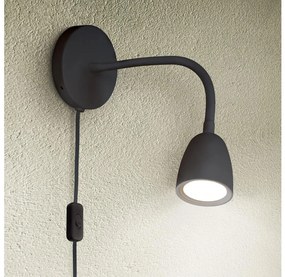 Solight WO54-B - LED Lampada da parete dimmerabile LED/4W/230V nero