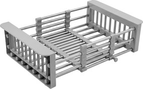 Scolapiatti telescopico per lavello REA P14487A Grey