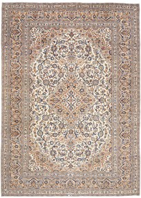 Kashan Tappeto persiano 250 x 350 Beige (Iran) Annodato A Mano