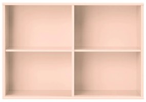 Libreria rosa chiaro da appendere 89x61x32,5 cm Mistral – Hammel Furniture