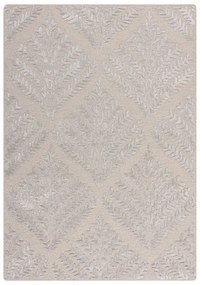 Tappeto greige in misto lana tessuto a mano 160x230 cm Sloane – Flair Rugs