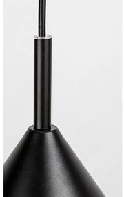 Rabalux 72007 - Lampadario a cavo JAROD 1xE27/40W/230V nero