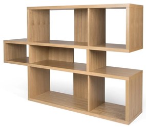 Libreria marrone , 34 x 100 cm London - TemaHome