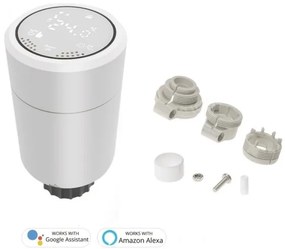 Immax NEO 07732L - Testa termostatica 2xAA/3V Tuya