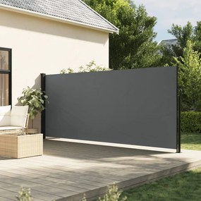 Tenda Da Sole Laterale Retrattile Antracite 160x600 Cm /