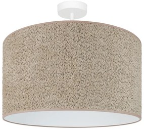 Brilagi - Lampadario a sospensione con filo BOUCLE ROLLER 1xE27/15W/230V diametro 45 cm marrone