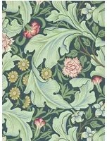 Morris & Co Carta da parati Leicester - Woad/ Sage