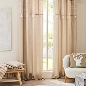 Tenda marrone in misto cotone 140x240 cm Everest – douceur d'intérieur