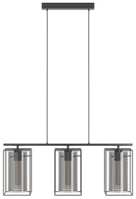 Eglo 49496 - Lampadario LONCINO 3xE27/60W/230V