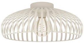 Eglo 901747 - Plafoniera MOGANO 1xE27/40W/230V diametro 43 cm color crema