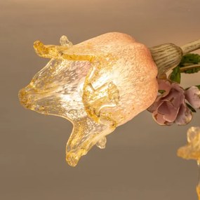 Lampadario a plafone FIORINTINO 4xE14/40W/230V