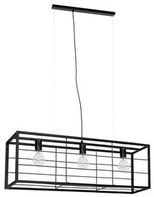 Lampadario a sospensione con filo FRAME 3xE27/60W/230V