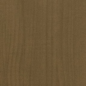 Credenza marrone miele 60x36x65 cm in legno massello di pino