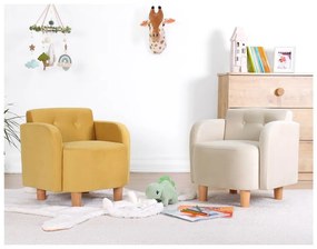 Sedia per bambini crema Volie - Artie