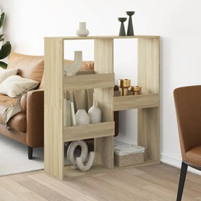 Divisorio Rovere Sonoma 100x33x115 Cm İn Truciolato /