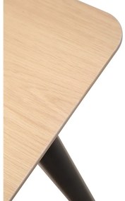 Tavolo da pranzo con piano in rovere 100x200 cm Yolo - DAN-FORM Denmark