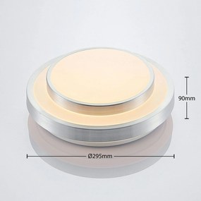 Lindby Naima plafoniera LED rotonda, 29,5 cm