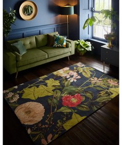 Tappeto blu scuro 160x230 cm Passiflora - Asiatic Carpets