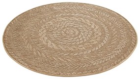 Tappeto da esterno beige, Ø 160 cm Almendro - NORTHRUGS