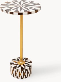 Tavolino rotondo fatto a mano Domero