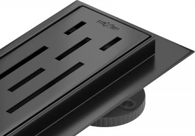 Mexen Flat M01 scarico lineare 70 cm, nero - 1720070-15