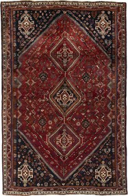 Shiraz Tappeto persiano 260x170 Rosso (Iran) Annodato A Mano