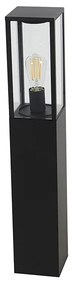 Lampada da terra da esterno industriale nera 80 cm IP44 - Charlois