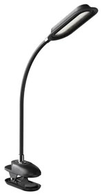 Immax 08998L - Lampada da tavolo dimmerabile LED+CCT con clip CLIP 7,5W/230V nera