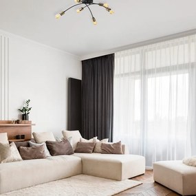 Plafoniera nera 67x67 cm Banana – Opviq lights