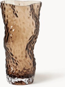 Vaso in vetro soffiato Ostrea Rock, alt. 30 cm