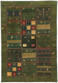 Gabbeh Tappeto 140 x 210 (Iran) Annodato A Mano