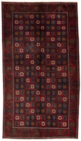 Hamedan Tappeto 170x300 Rosso (Iran) Annodato A Mano