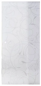 Anta per porta scorrevole Secret Rose in cristallo L 83 x H 212 cm reversibile