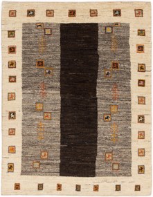 Gabbeh Tappeto persiano 150 x 190 Marrone (Iran) Annodato A Mano