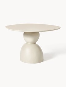 Tavolo rotondo con design organico Sahra, Ø 116 cm