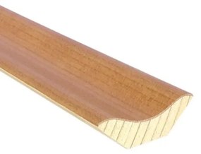Angolare 20 pezzi in legno colore ciliegio 36x36 x L 2400 mm
