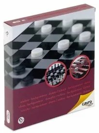 Backgammon Cayro Magnetico Scacchi Set di dama