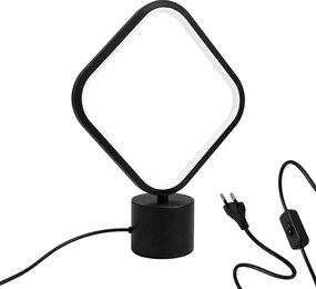 Lampada da comodino a LED LHJ124-T Nera