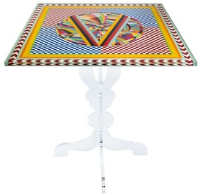 VESTA Tavolino quadro Decor - in 2 decori RAINBOW