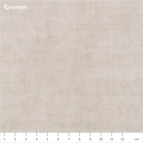 Letto matrimoniale imbottito beige con contenitore con griglia 180x200 cm Jade - Bobochic Paris