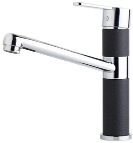 ALVEUS 1119875 - Rubinetto per lavello ZENIT 20,2 cm granito/nero