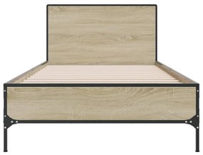 Giroletto rovere sonoma 100x200 cm legno multistrato e metallo