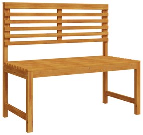 Set da pranzo da giardino in legno di acacia 4 pezzi