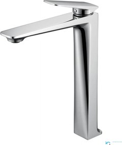 Miscelatore per lavabo ELITE EDITION BS1910 da piano in ottone, in più finiture tra cui cromo e nero opaco — Cromo — 28 cm