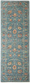 Samarkand Tappeto orientale 90x250 Grigio (Pakistan) Annodato A Mano