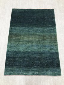 Loribaft Tappeto 120x170 Verde (Iran) Annodato A Mano