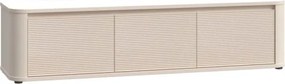 Mobile TV Da Terra 3 Ante 170x40x40 Design Moderno Lehman Sabbia