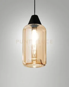 Edison 3491-59-125 vetro ambra piccolo completo di cavo x kit luci ...
